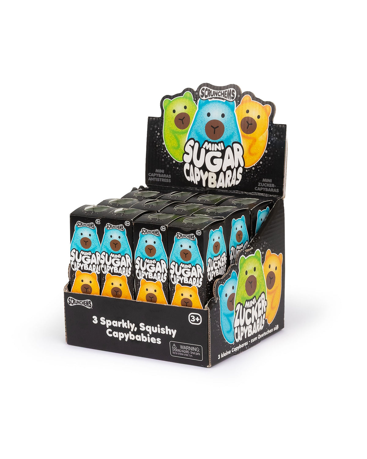 Scrunchems Mini Sugar Capybaras 3Pk