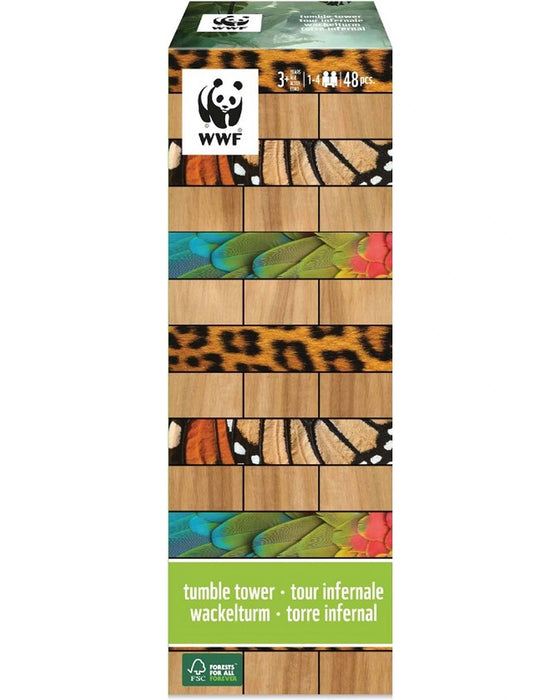 WWF Wooden Tropical Tumble Tower