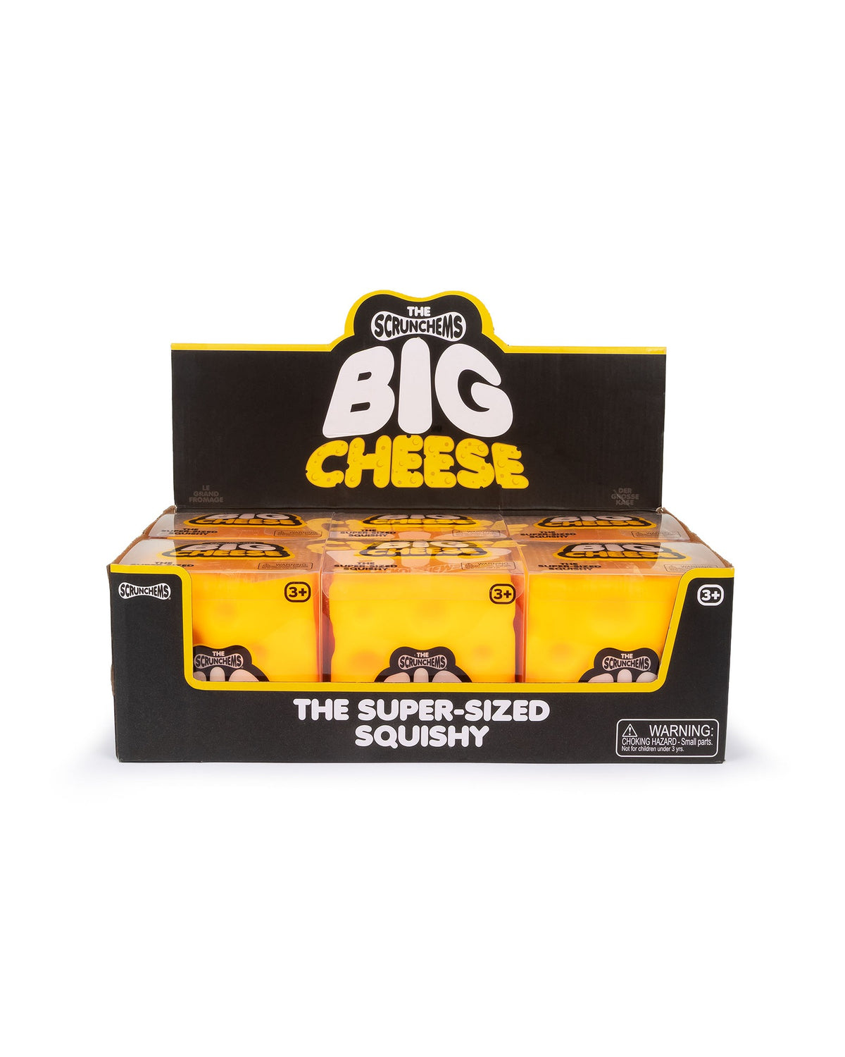Scrunchems Jumbo Squishy Cheese