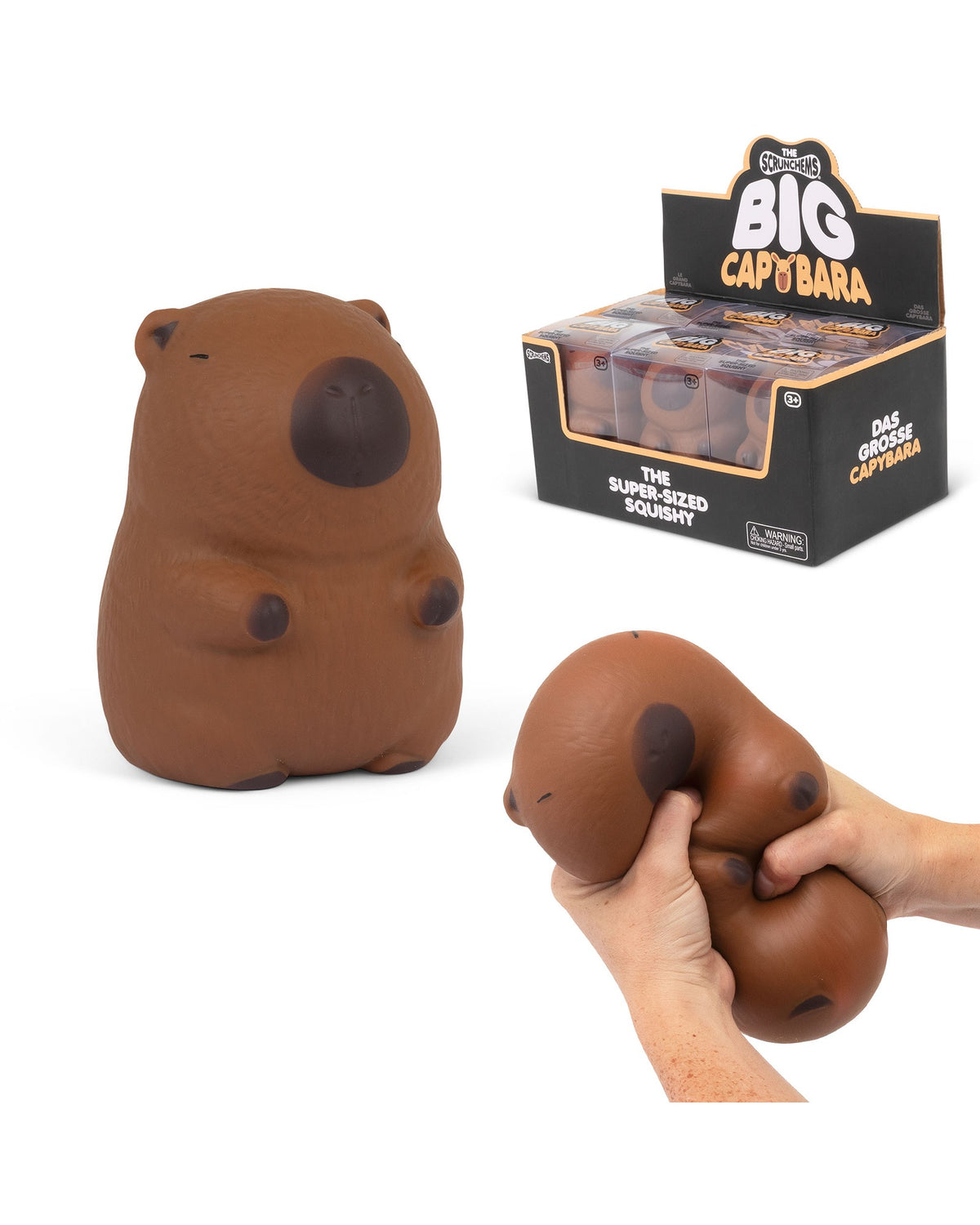 Scrunchems Jumbo Squishy Capybara