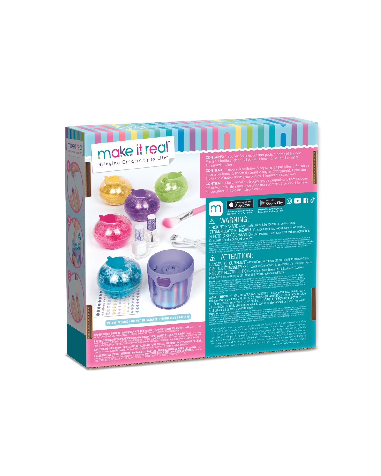 Make It Real Party Nails