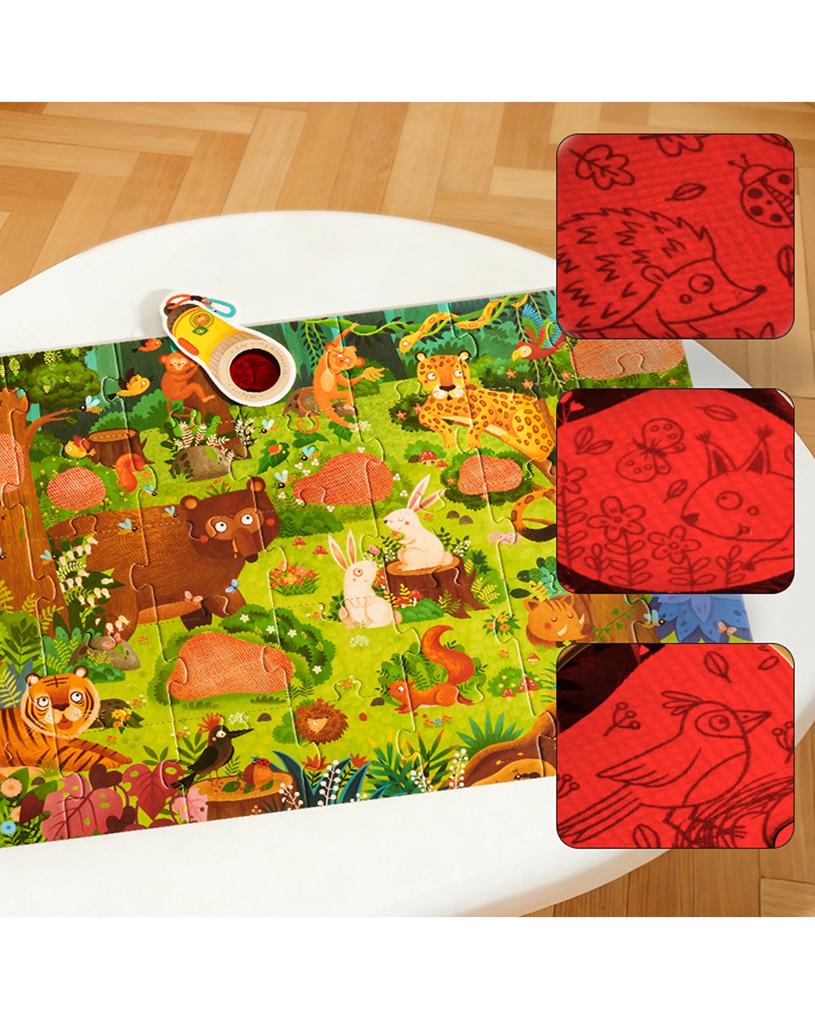 mideer Mystery Reveal Puzzle - Forest Mysteries