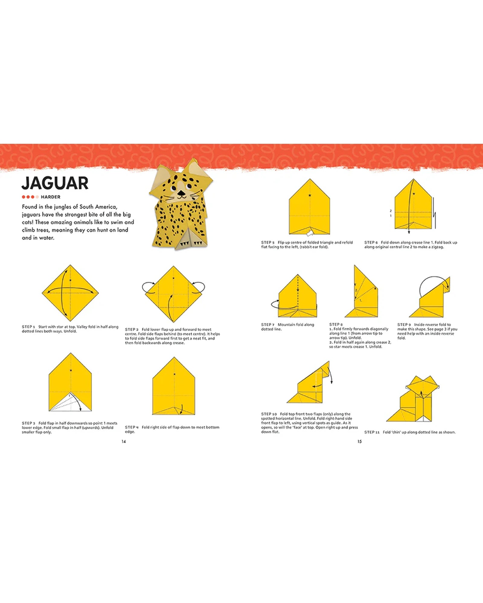 Origami Activity Book Wild Animals