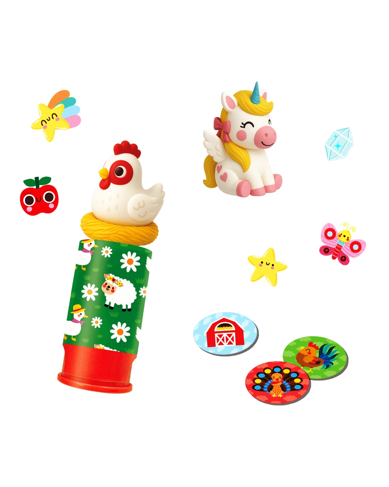 Simple Sticker Stamper - Unicorns & Fairies