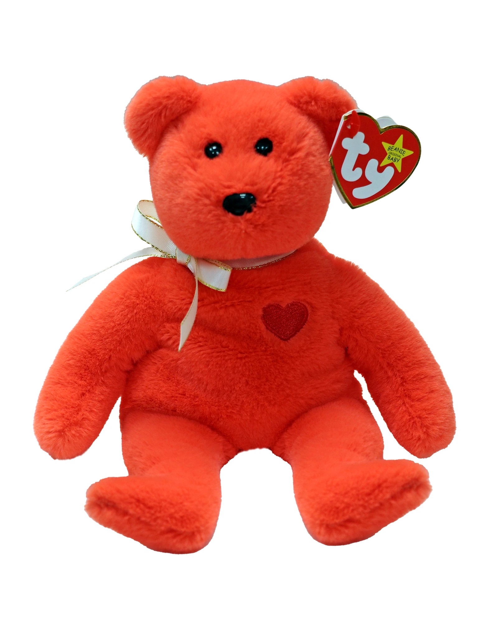 TY Beanie Babies Valentino II Bear Kidstuff
