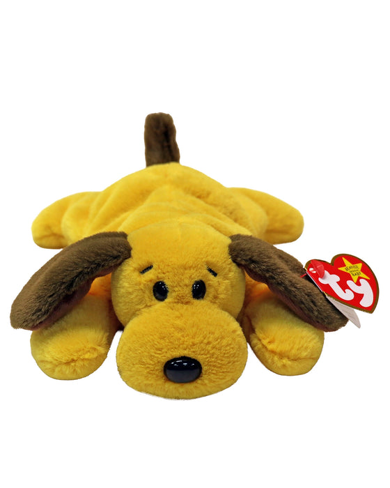 TY Beanie Babies Bones II Brown Dog