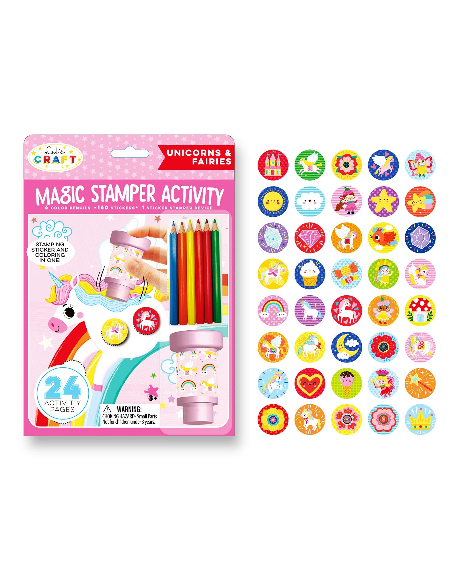 Magic Stamper Activity - Unicorns & Fairies