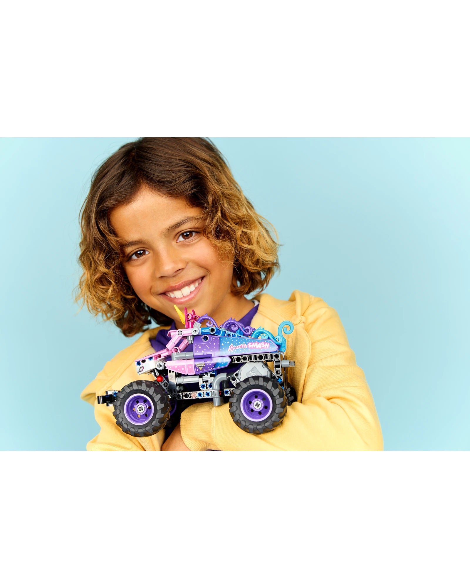 42220 Monster Jam Sparkle Smash Pull-Back