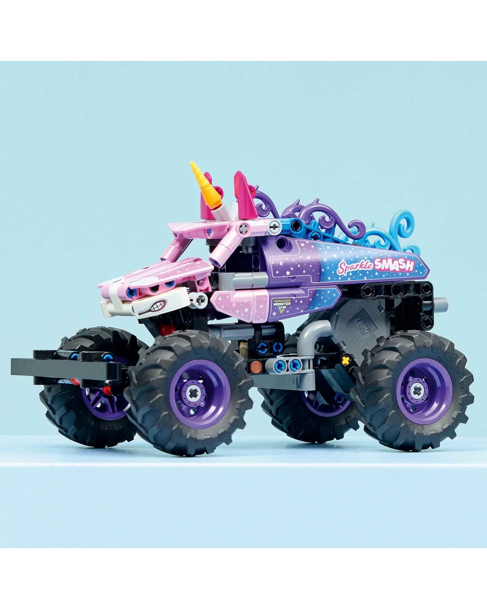 42220 Monster Jam Sparkle Smash Pull-Back