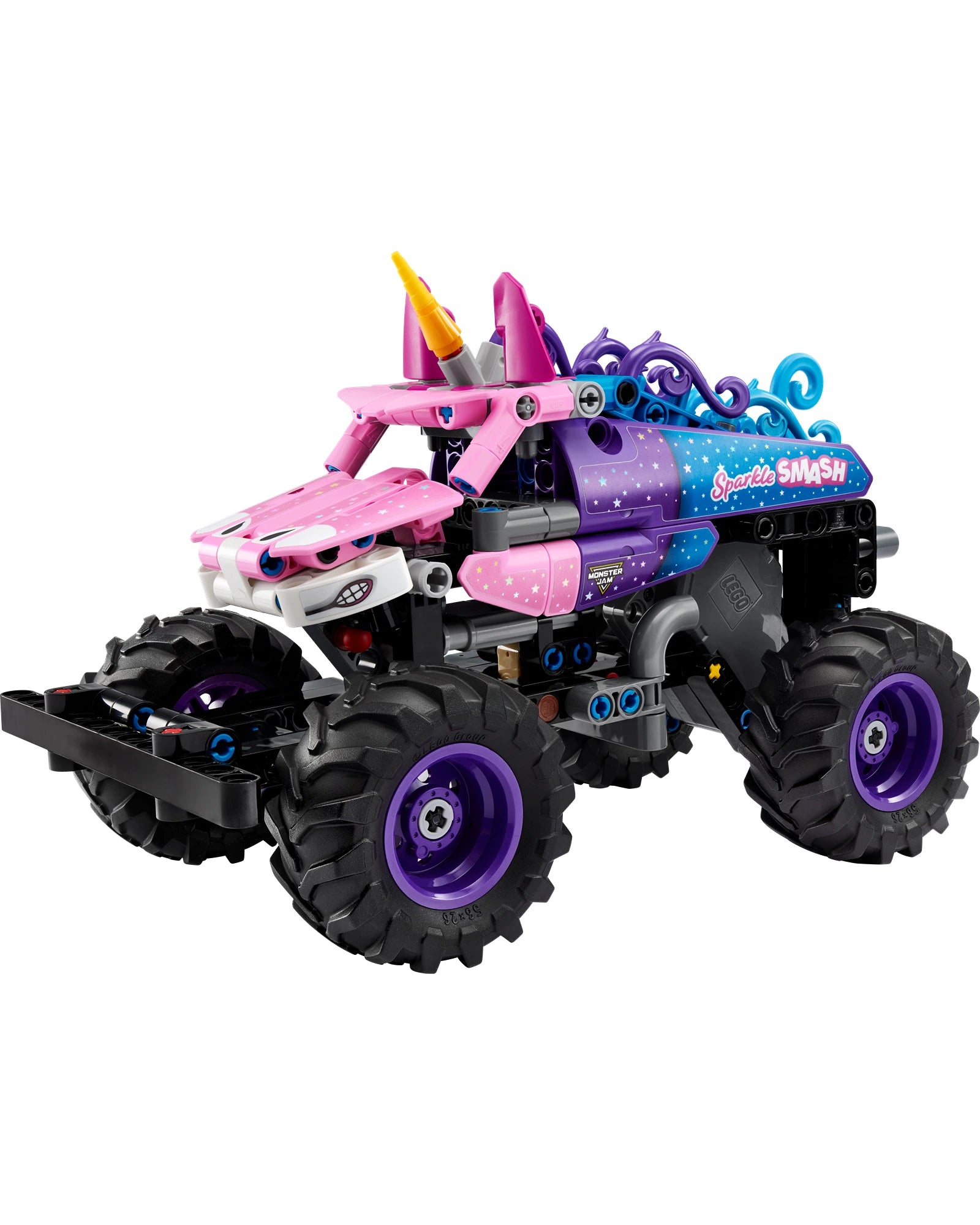 42220 Monster Jam Sparkle Smash Pull-Back