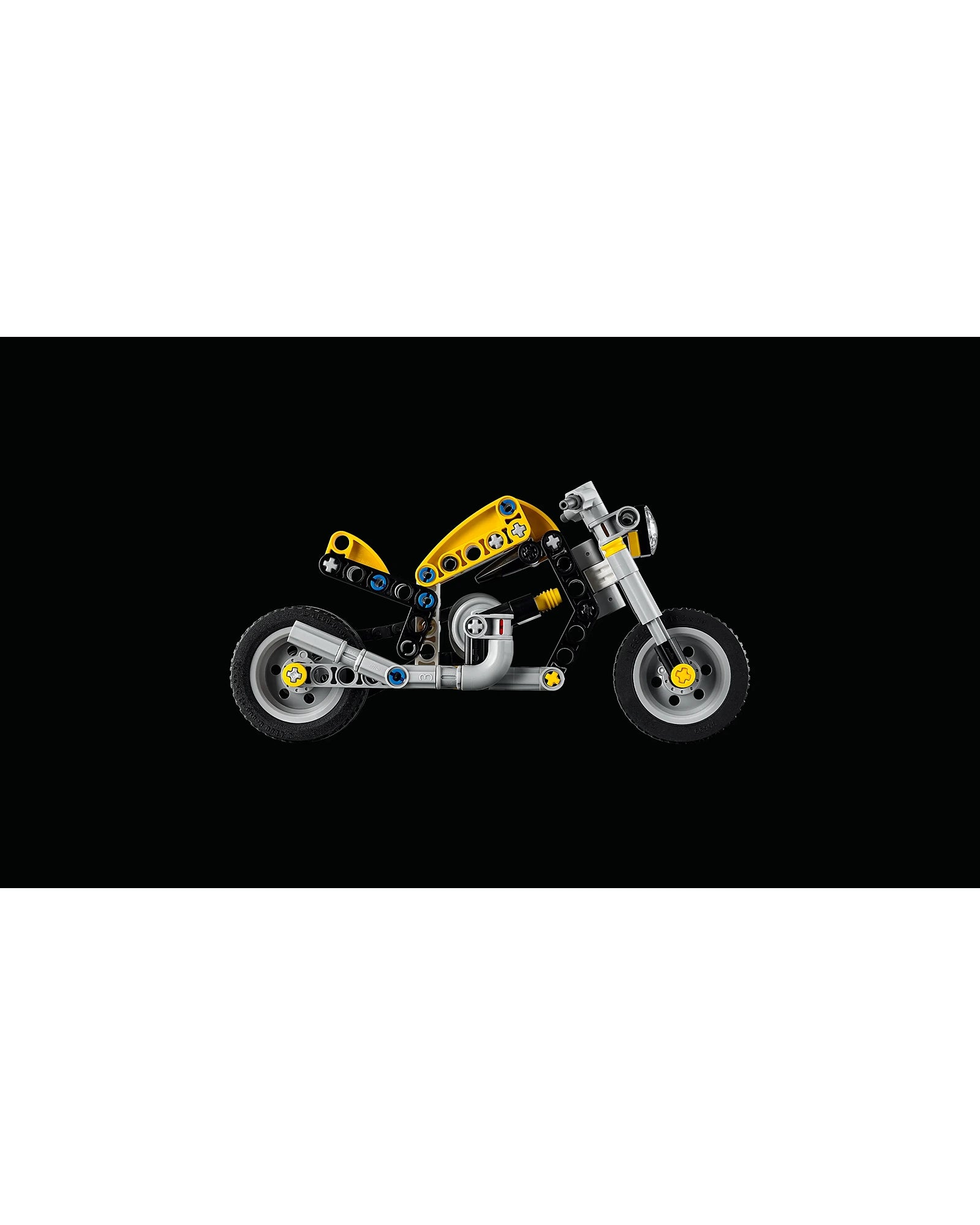 42225 Yellow Motorcycle