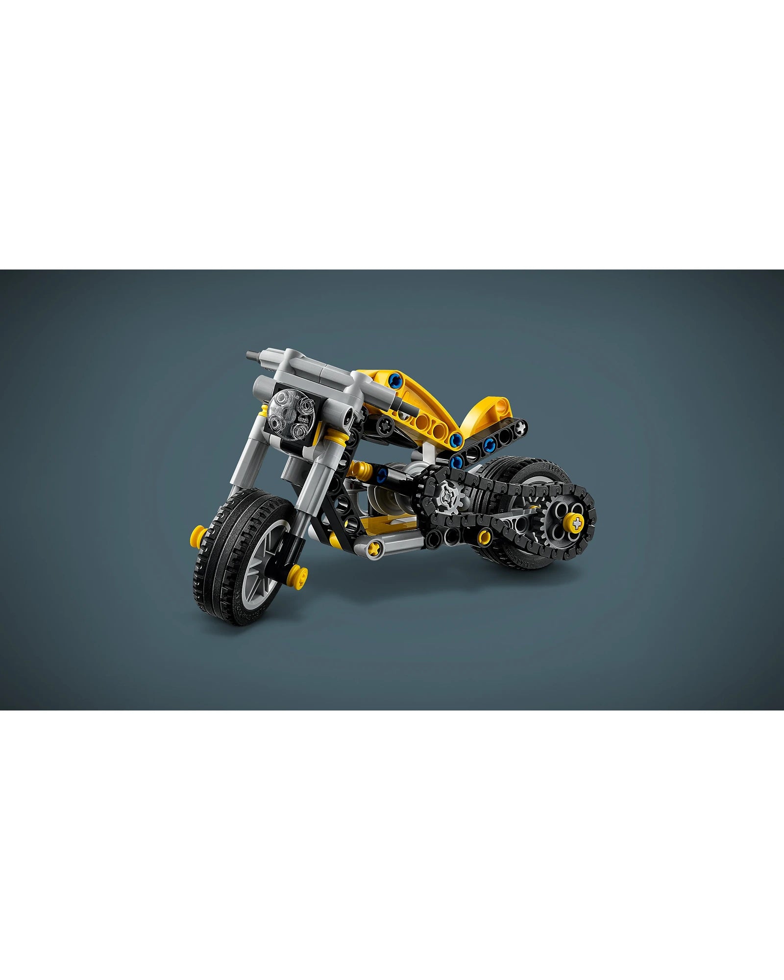 42225 Yellow Motorcycle