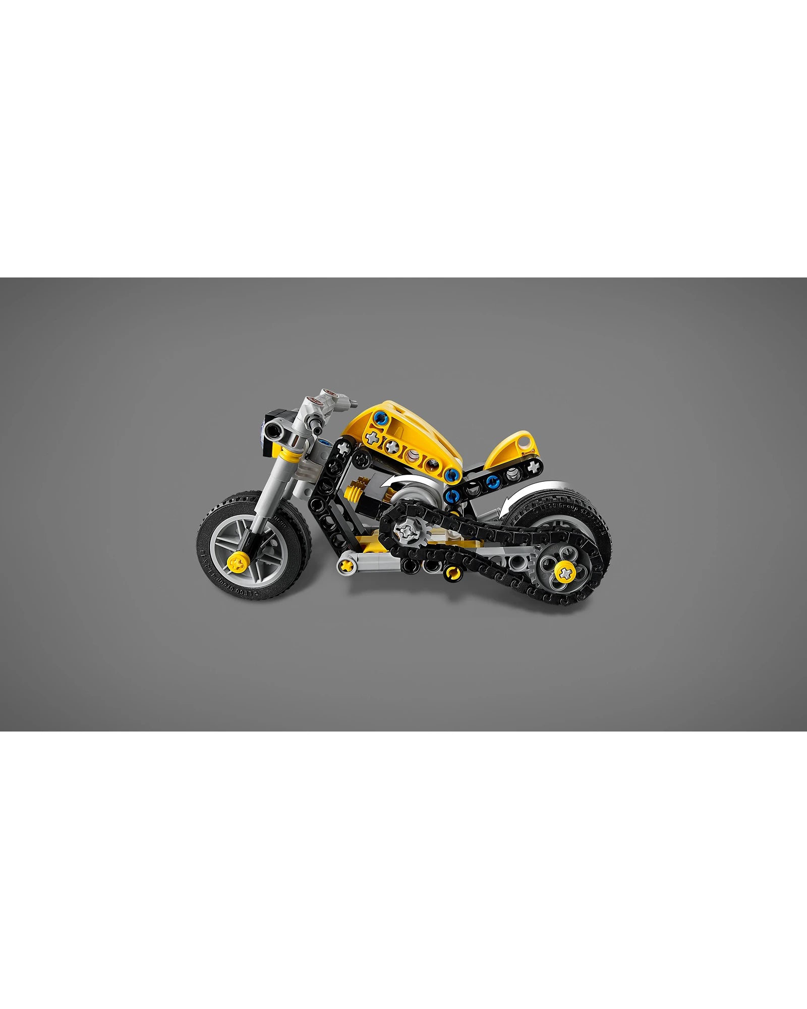 42225 Yellow Motorcycle