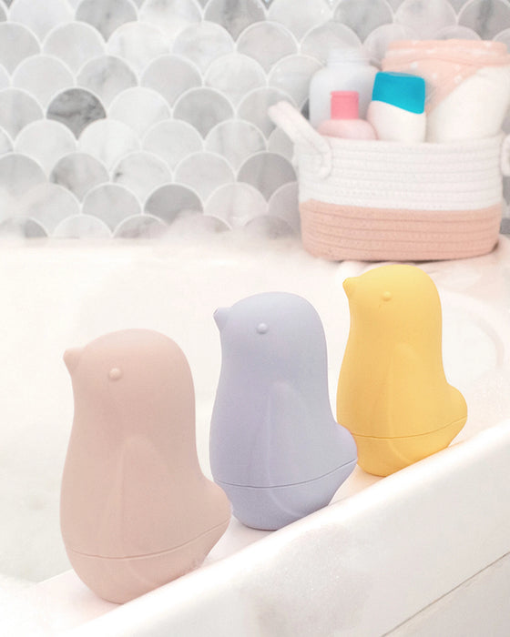 Silicone Squeezy Bath Birds 3 Pack
