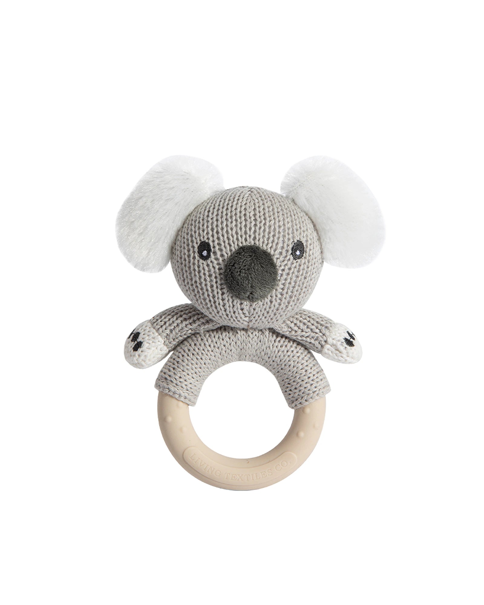 Living Textiles Ring Rattle - Koala