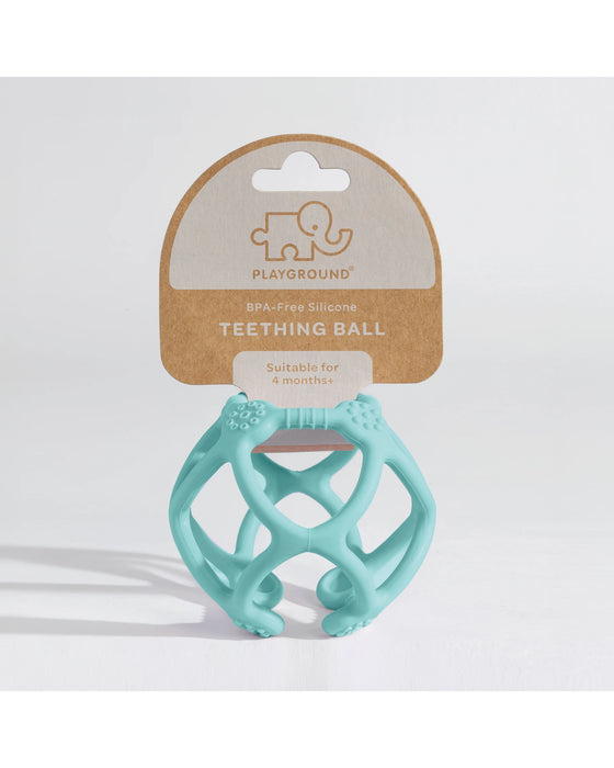 Silicone Teething Ball - Light Blue