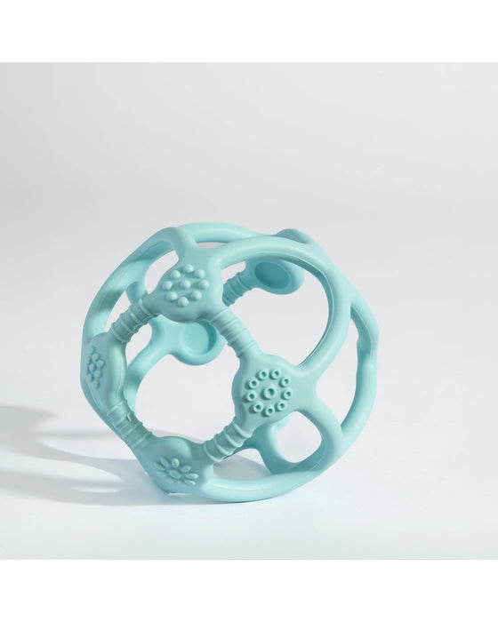 Silicone Teething Ball - Light Blue