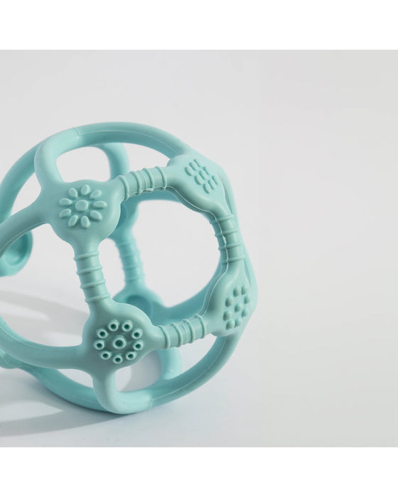 Silicone Teething Ball - Light Blue