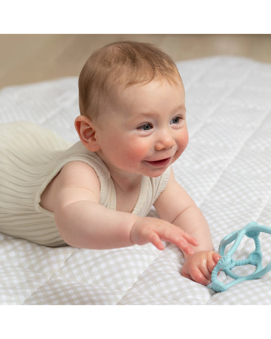 Silicone Teething Ball - Light Blue