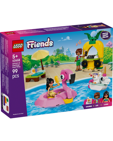 42658 Unicorn & Flamingo Pool Party