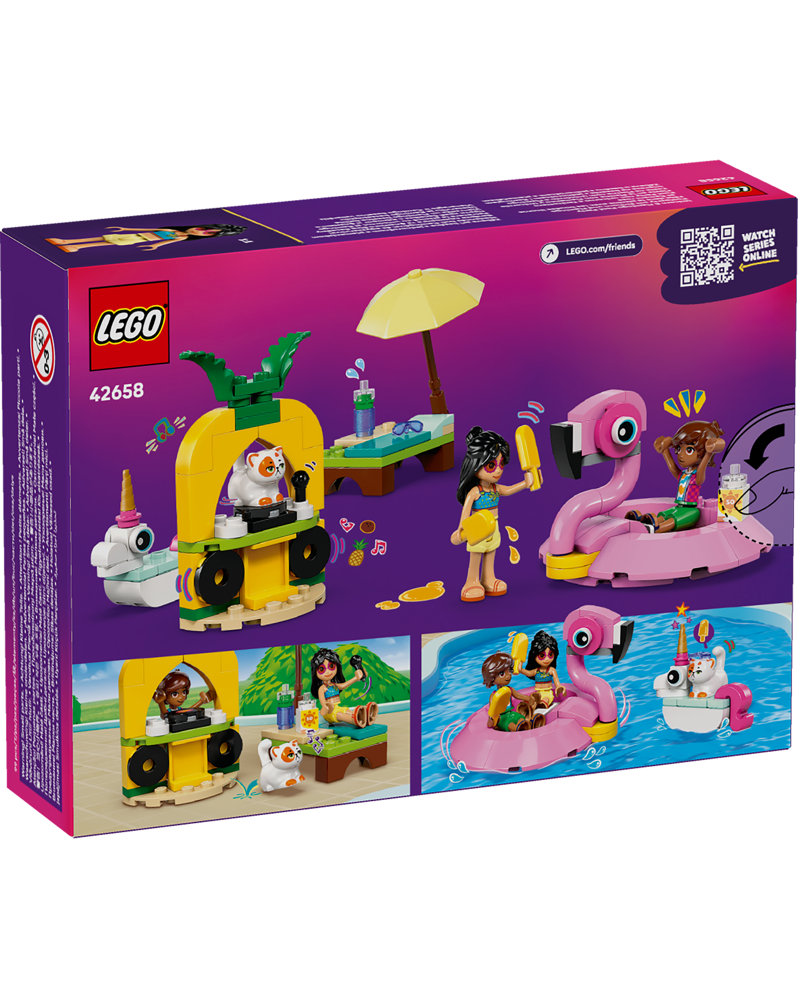 42658 Unicorn & Flamingo Pool Party