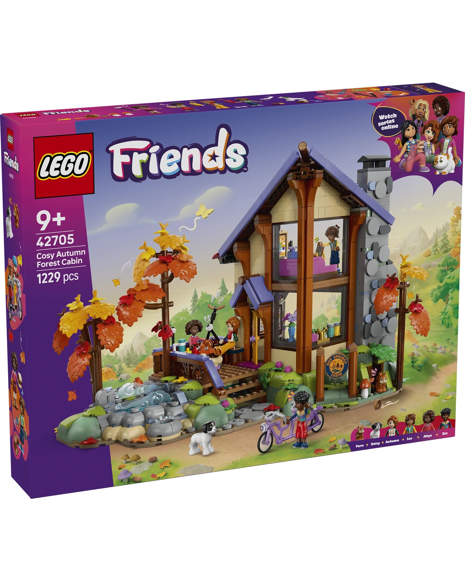 42705 Cozy Fall Forest Cabin