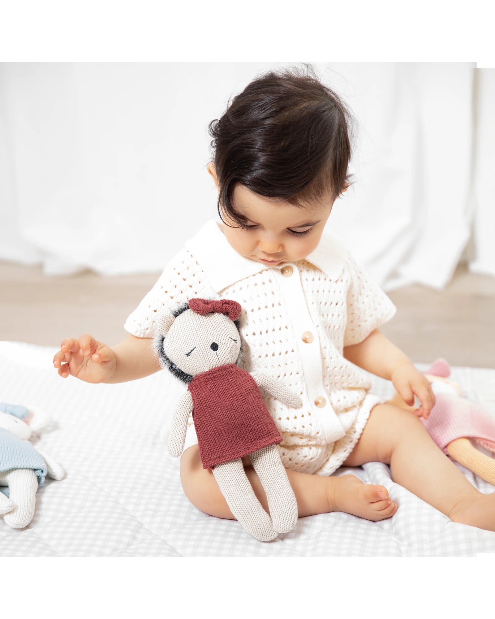 Animal Knitted Toy - Helen the Hedgehog