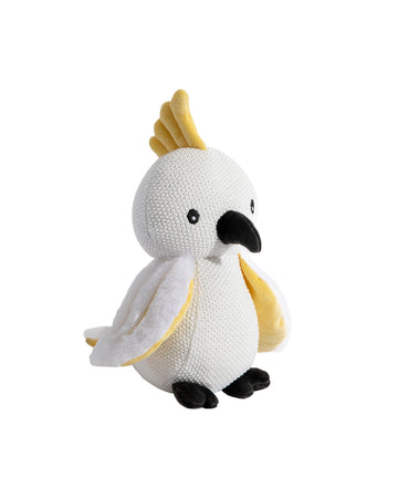 Colin the Cockatoo Knitted Toy