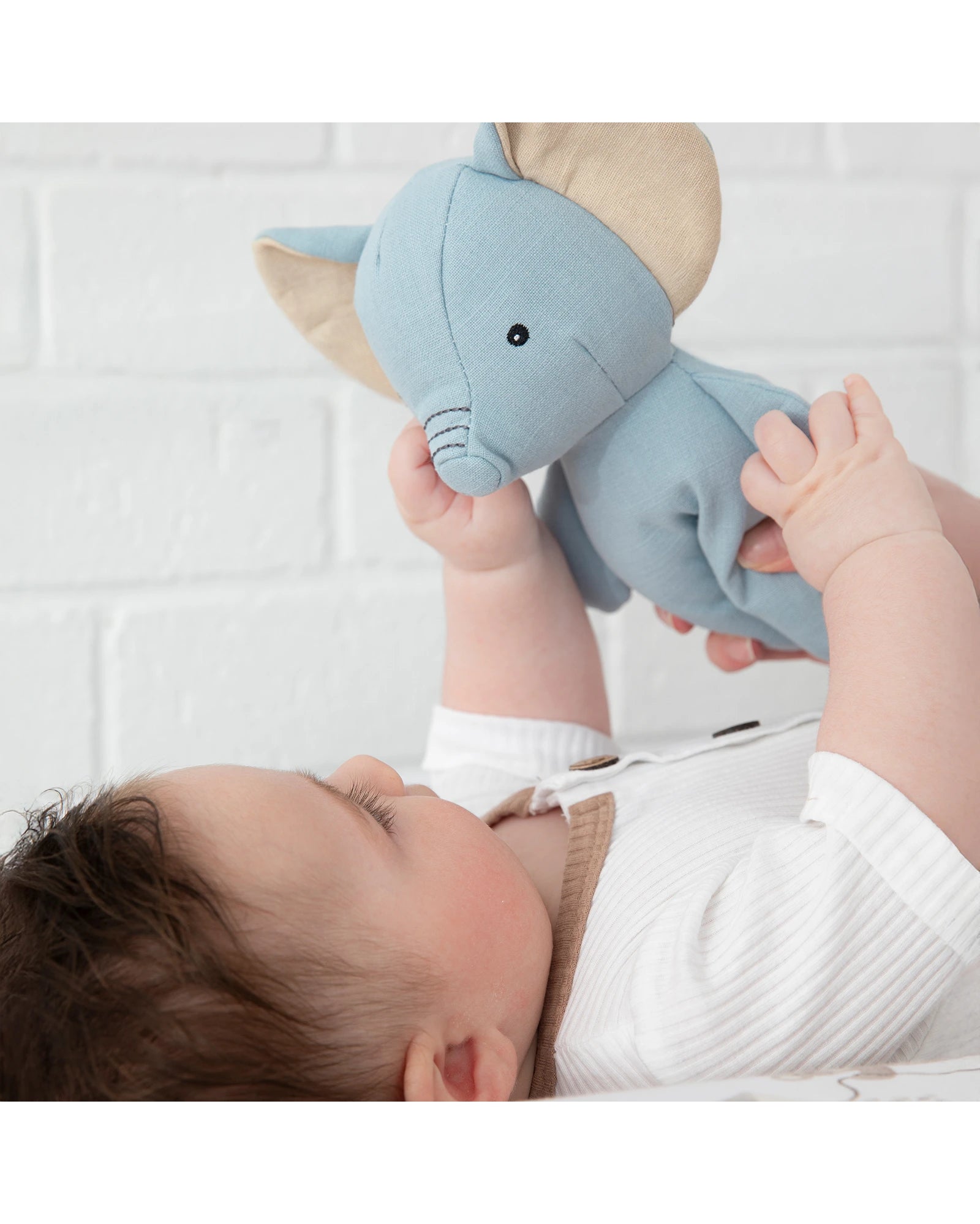 Linen Animal- Eddie the Elephant Small