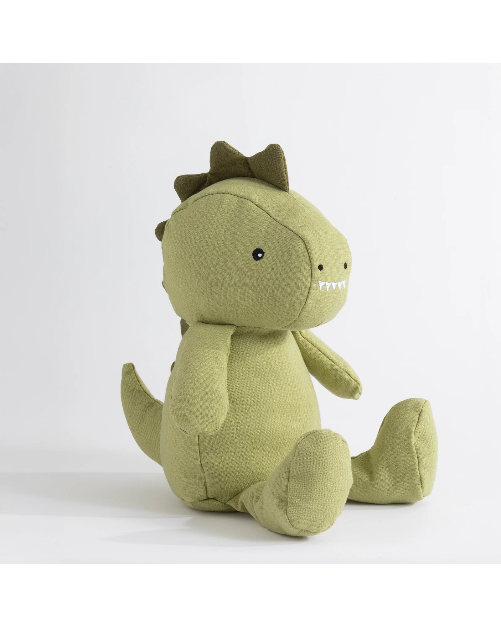 Linen Animal- Dennis the Dinosaur Large