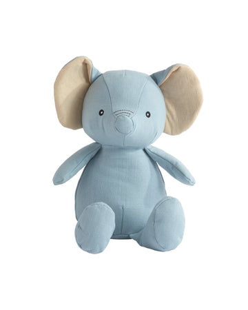 Linen Animal- Eddie the Elephant Large