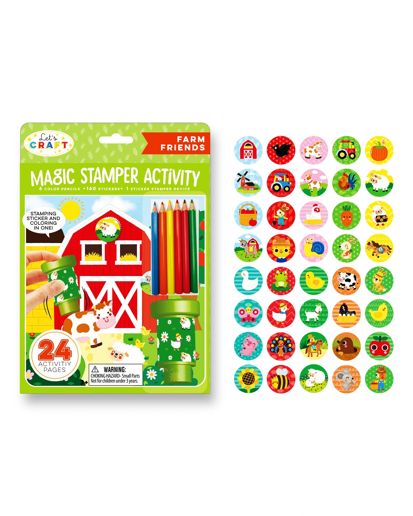 Magic Stamper Activity - Animal Farm
