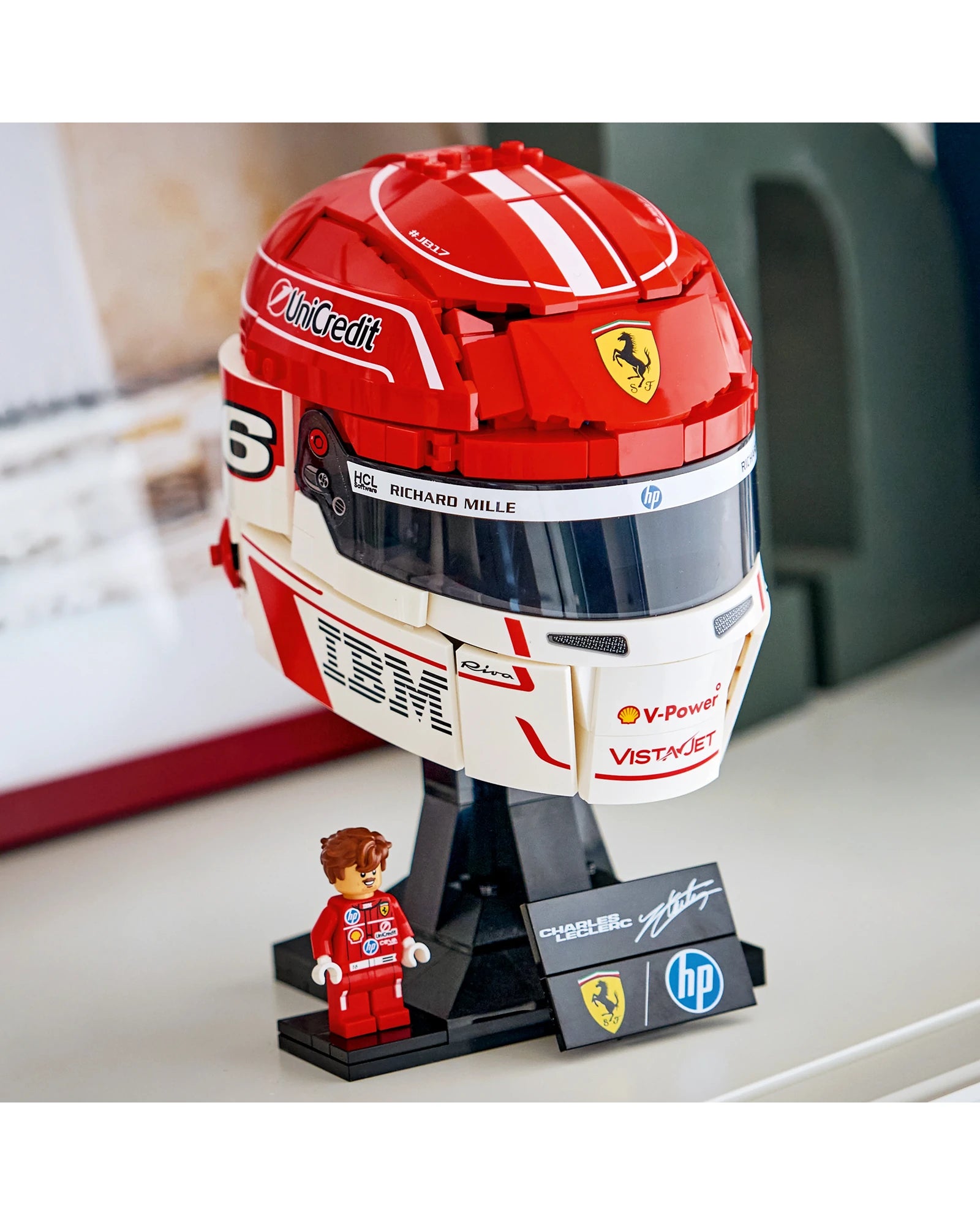 43014 Scuderia Ferrari Charles Lecler Helmet