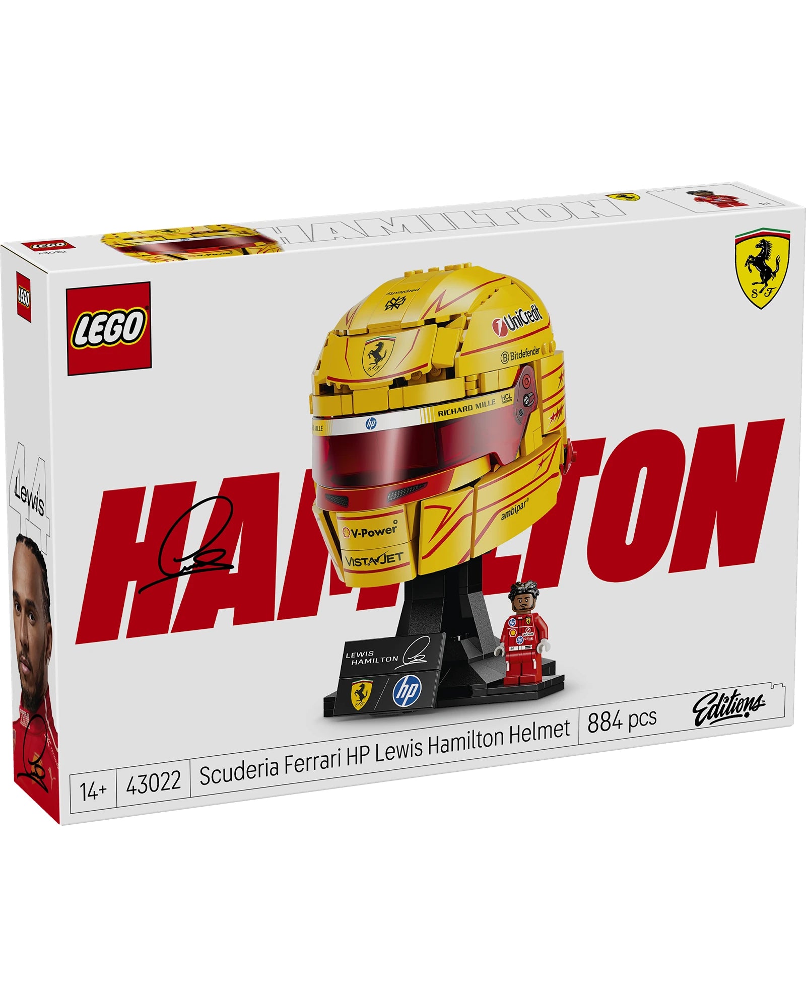 43022 Scuderia Ferrari Lewis Hamilton Helmet