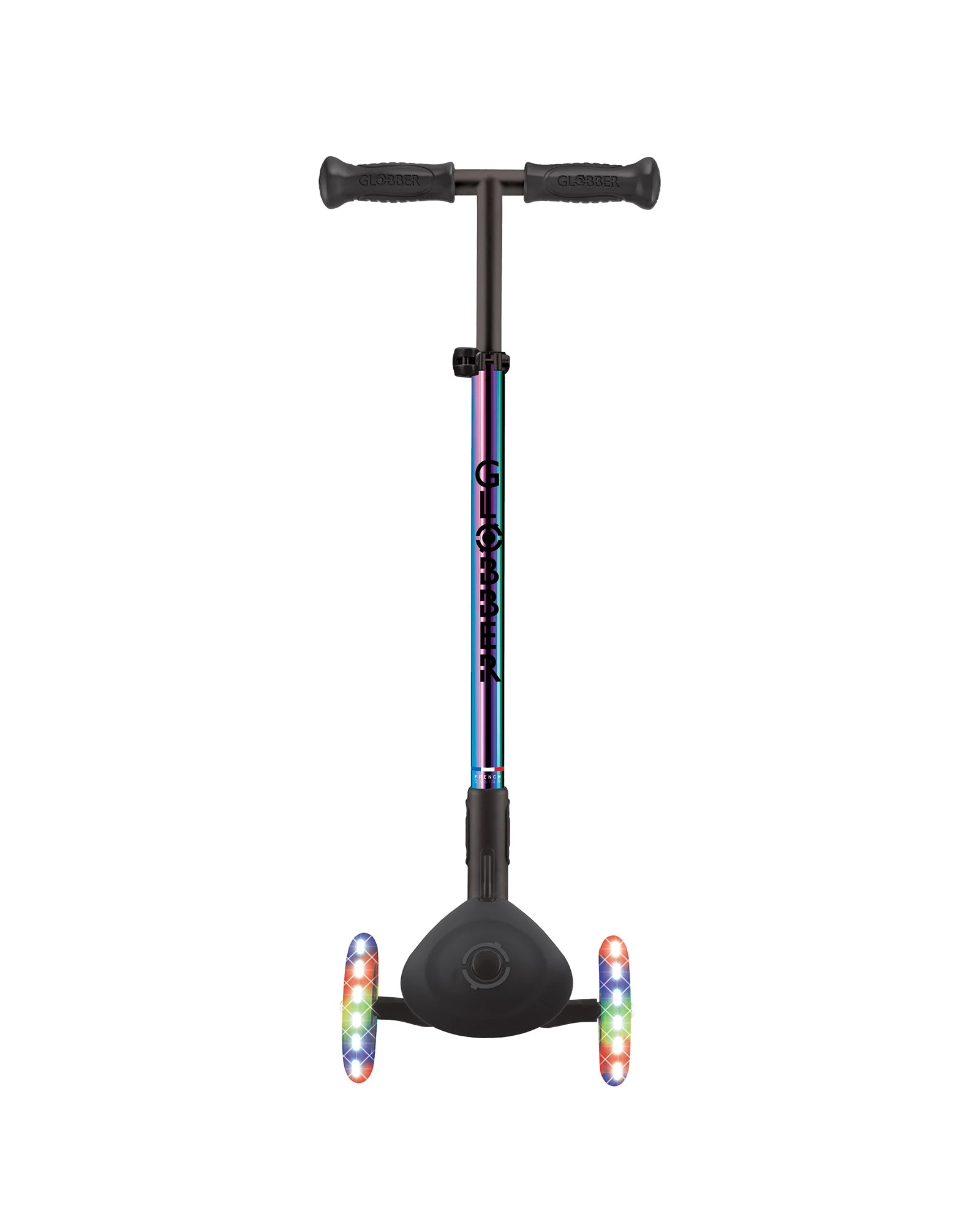 Globber PRIMO Foldable Lights Scooter - Neochrome