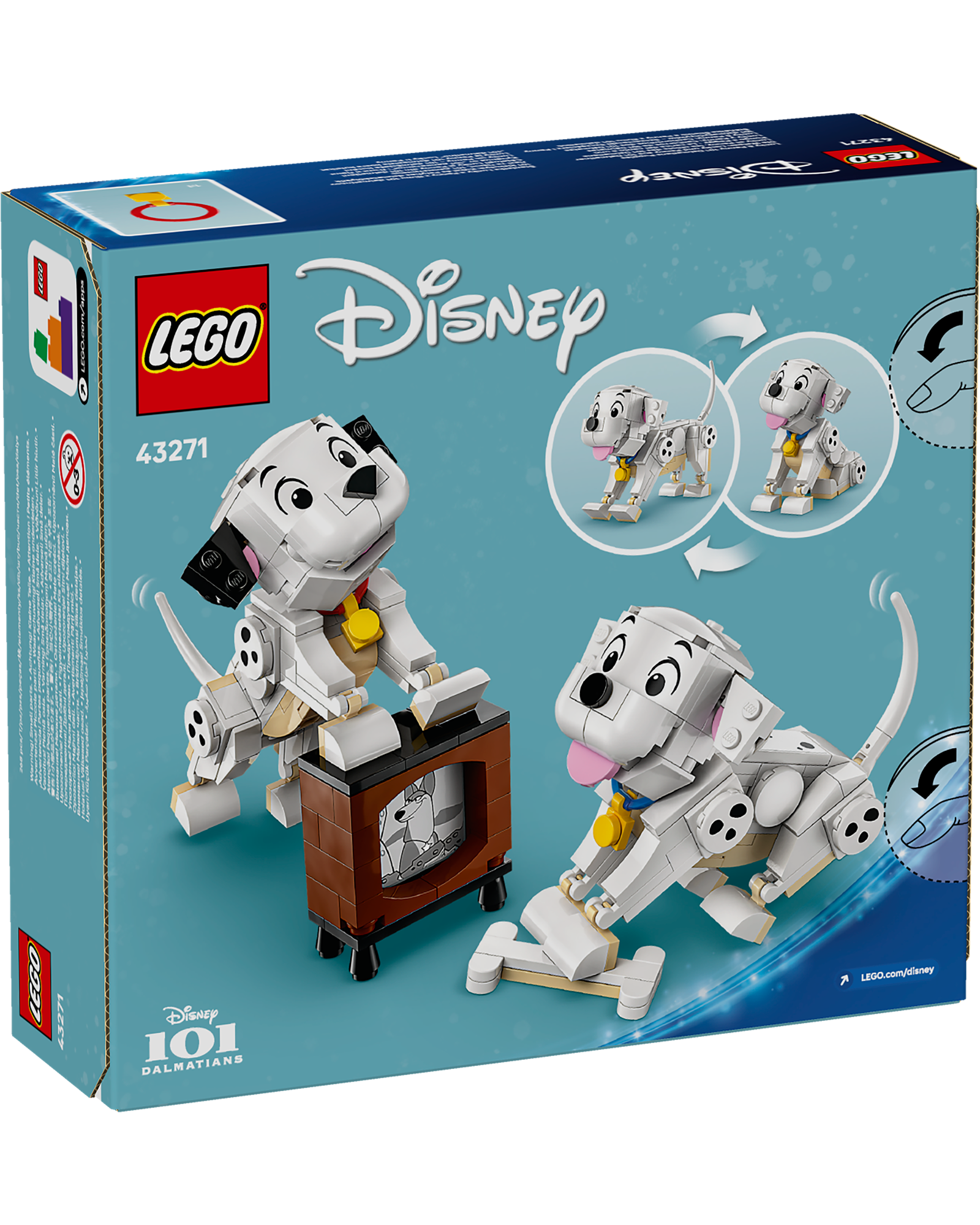 43271 Lucky & Penny 101 Dalmatians Puppies