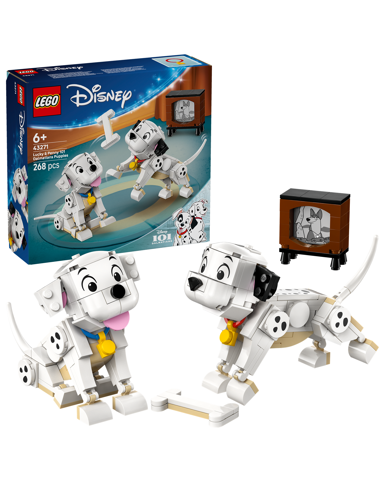 43271 Lucky & Penny 101 Dalmatians Puppies
