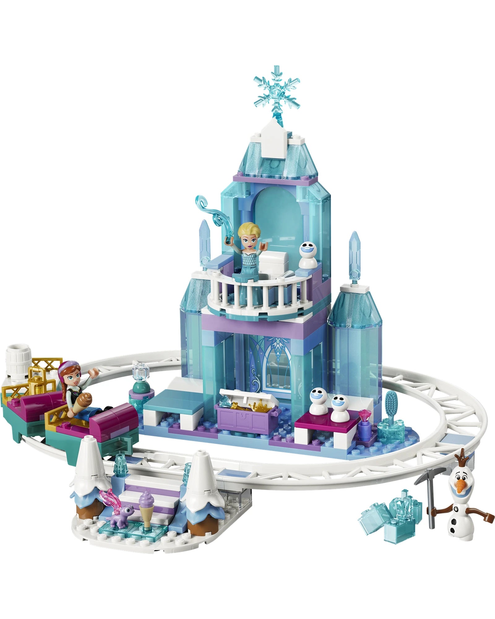 43281 Elsa's Ice Castle & Snow Ride Adventure