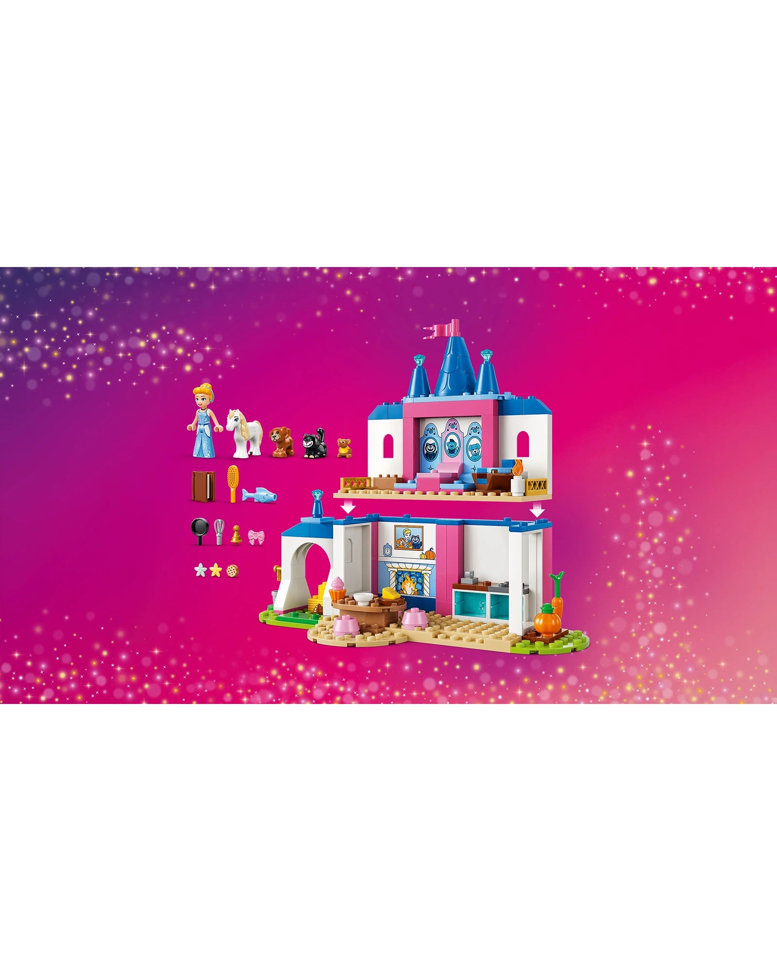 43283 Cinderella Animal Friends Castle