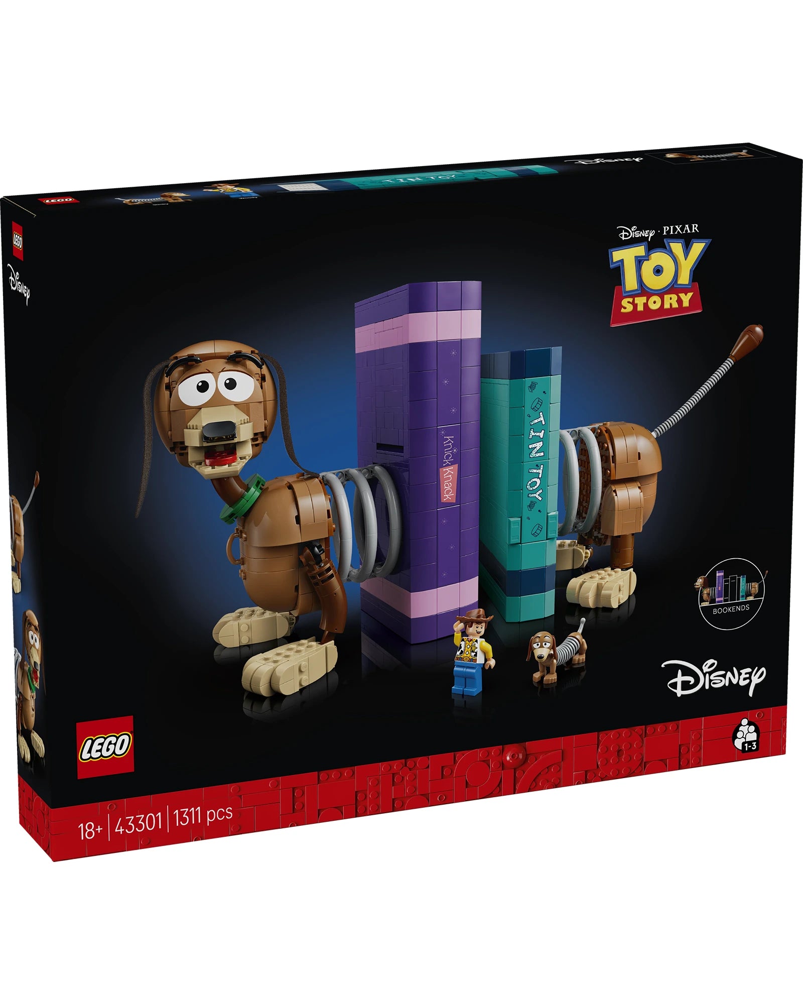 43301 Toy Story Slinky Dog Bookends