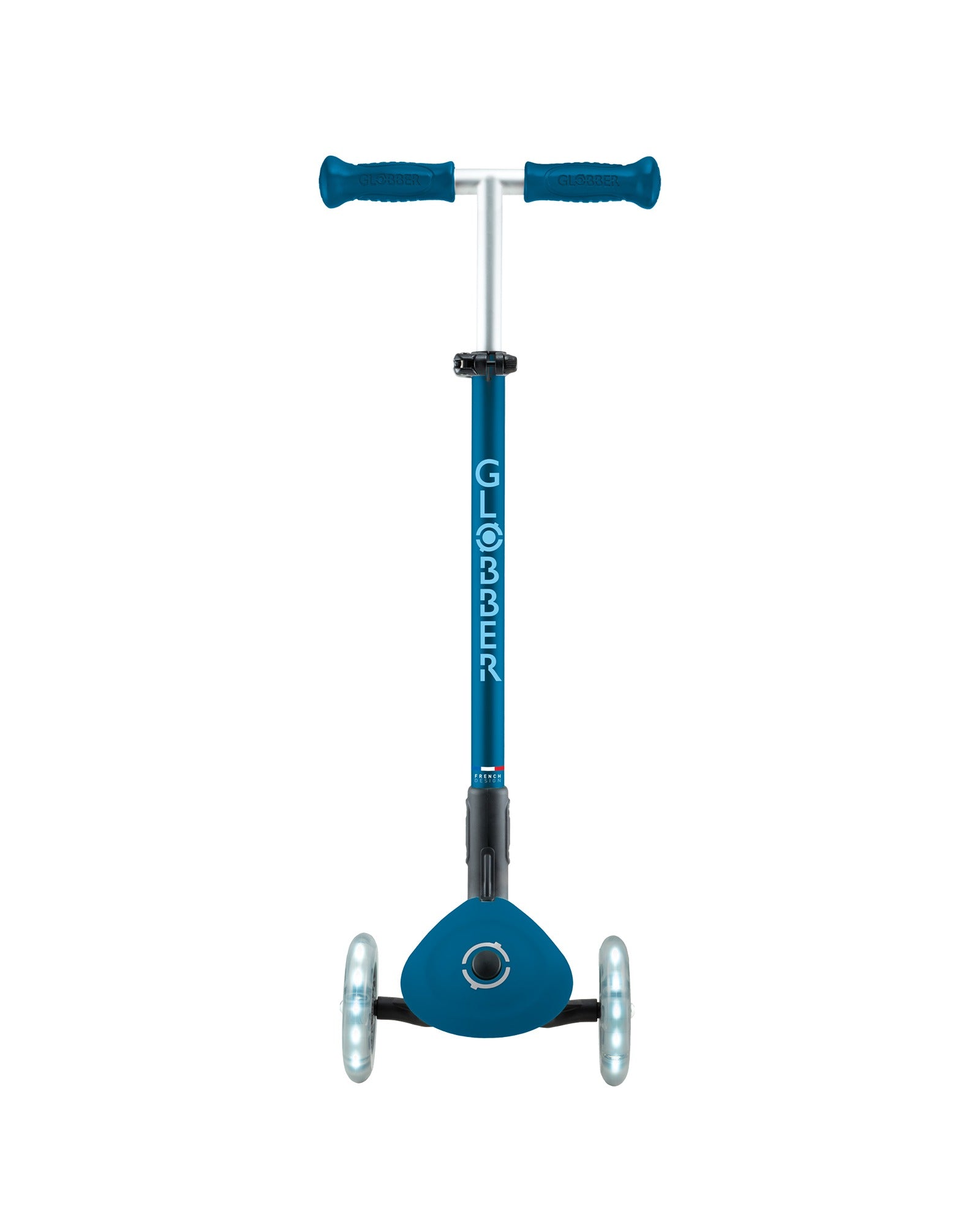 Globber Primo Fold Plus Lights Petrol Blue