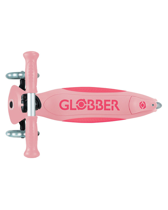 Globber Primo Fold Plus Lights Pink Coral