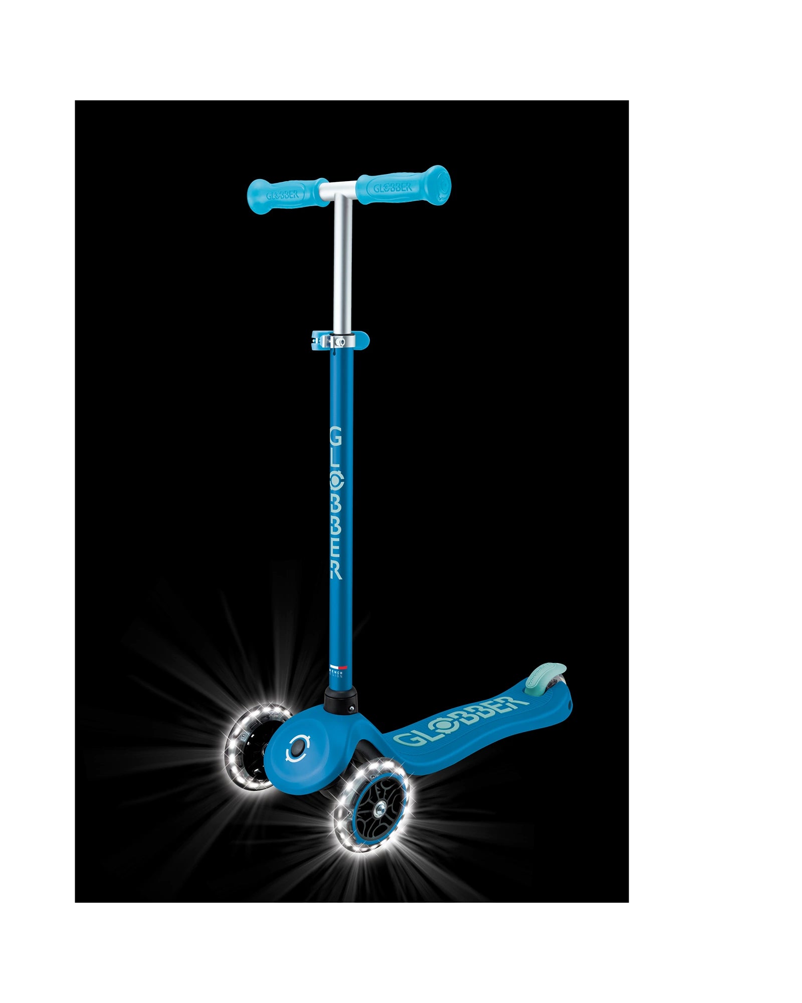 Globber Primo Plus Glow Lights Blueberry