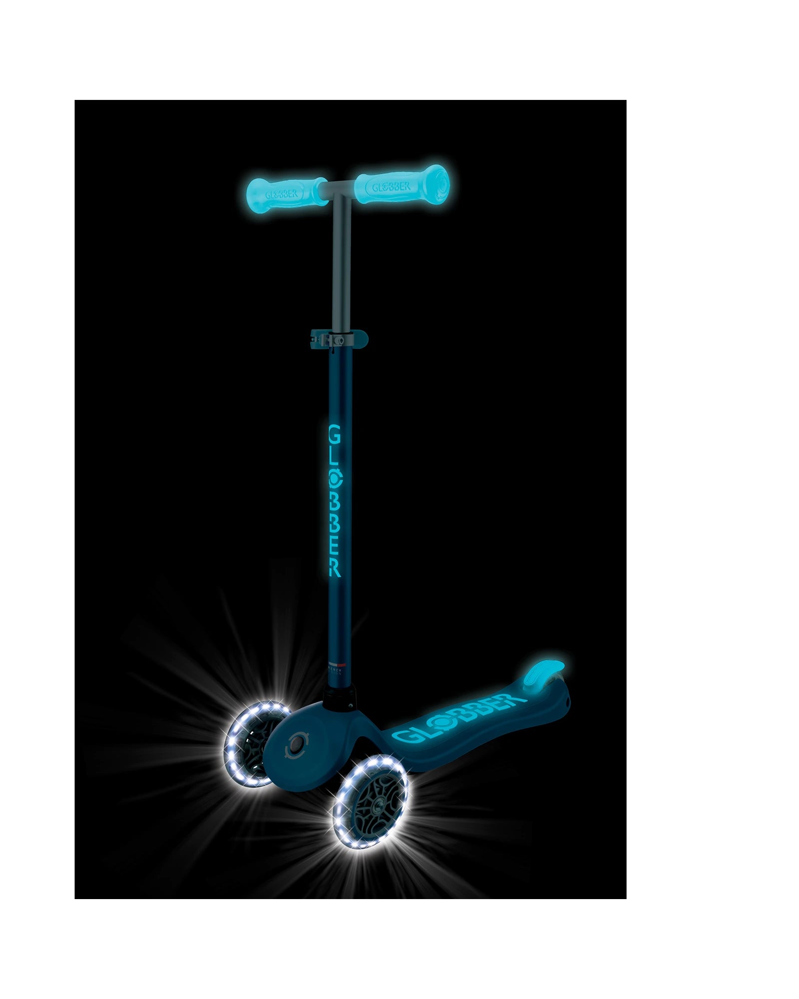 Globber Primo Plus Glow Lights Blueberry