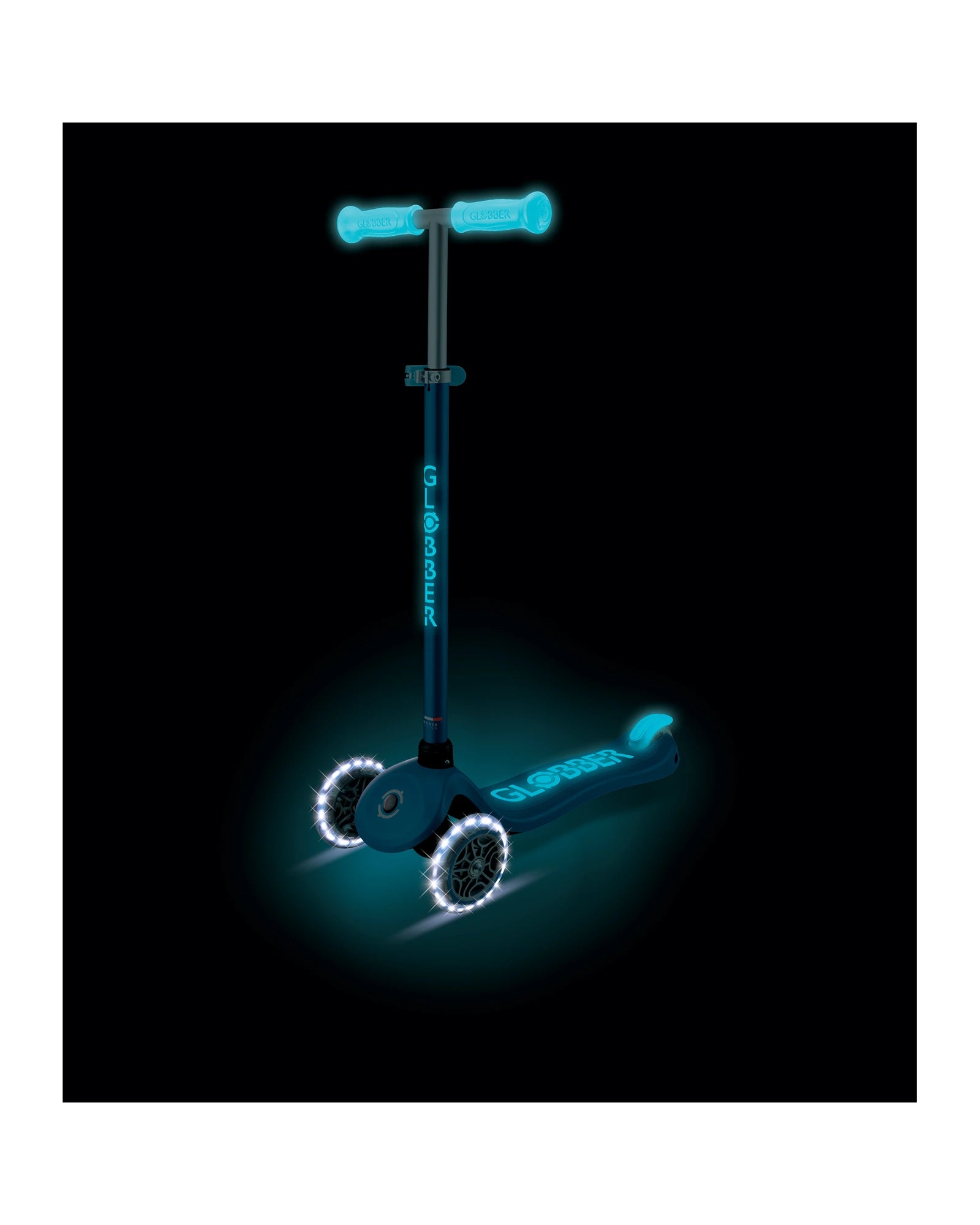 Globber Primo Plus Glow Lights Blueberry
