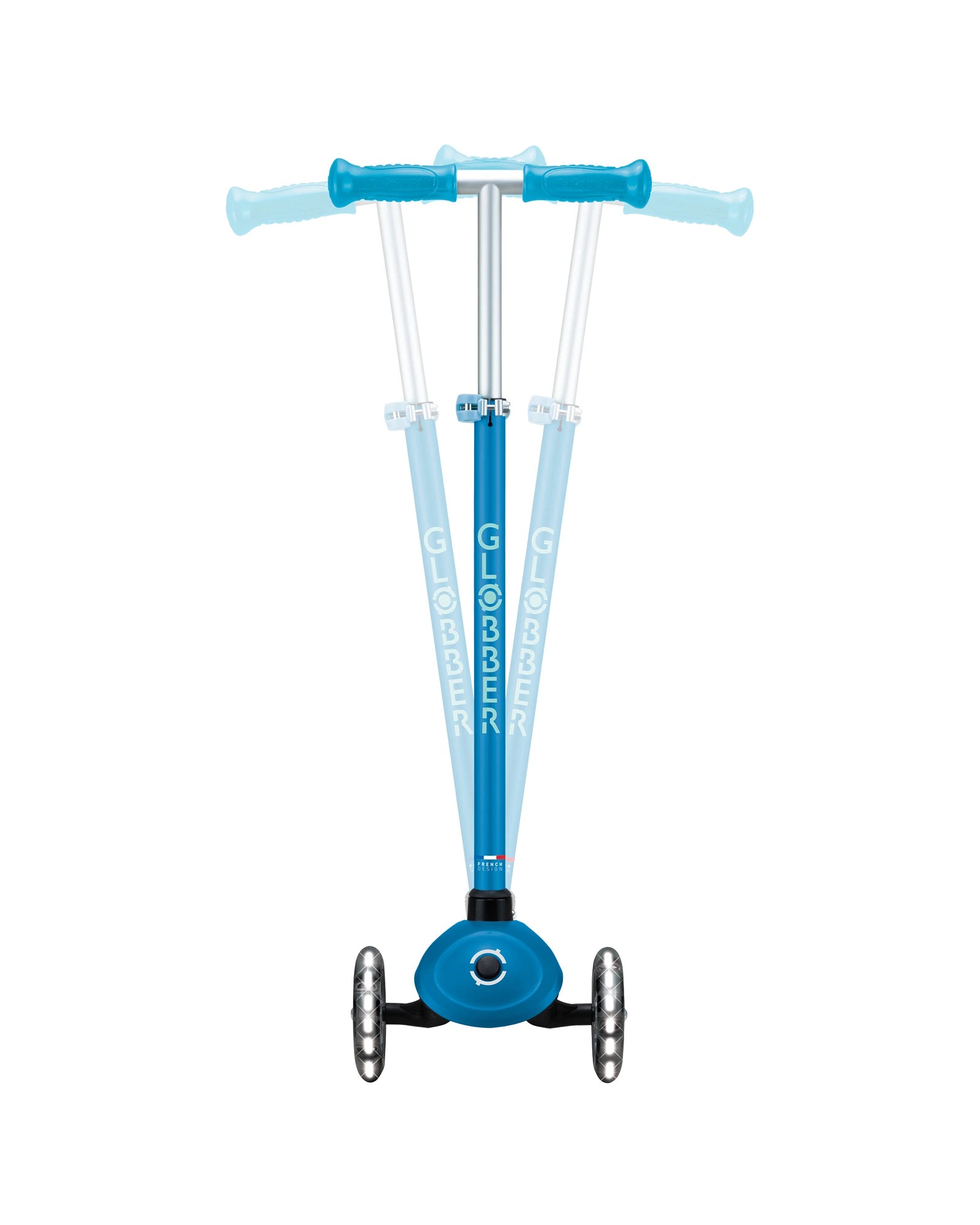 Globber Primo Plus Glow Lights Blueberry