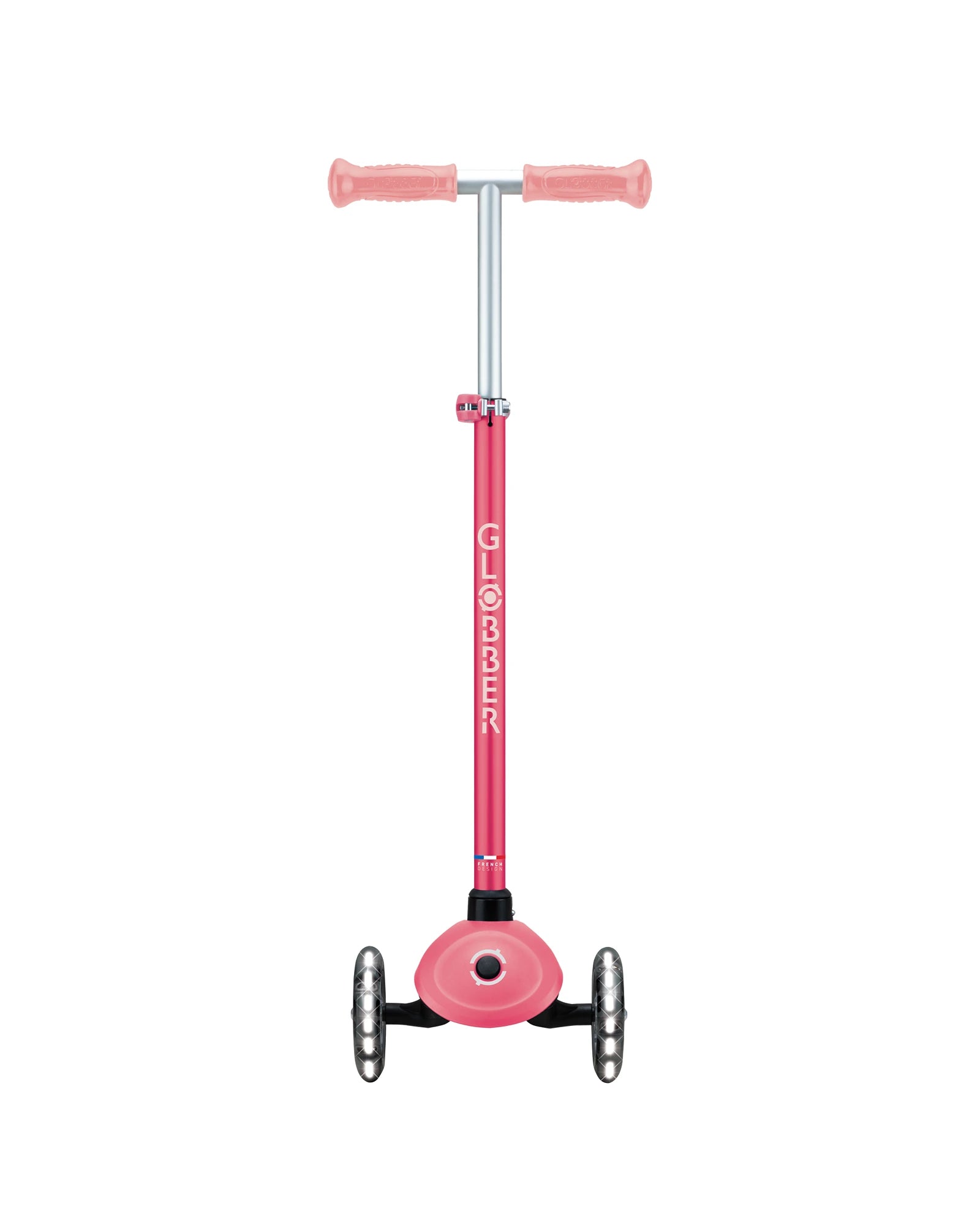 Globber Primo Plus Glow Lights Coral Pink