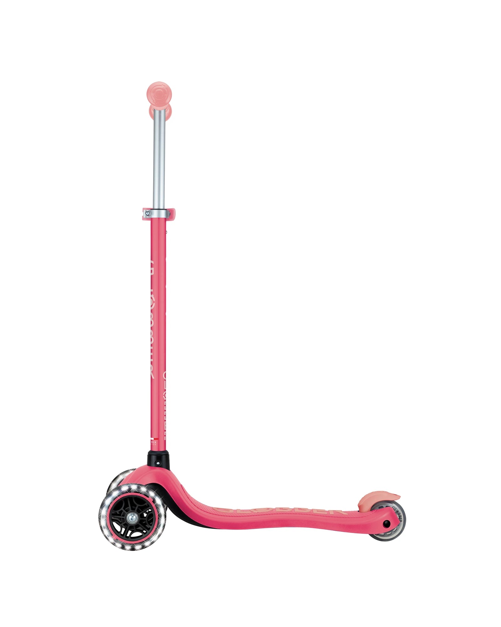 Globber Primo Plus Glow Lights Coral Pink