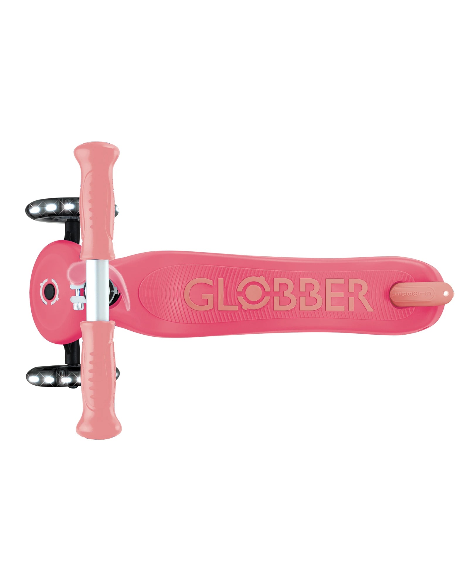 Globber Primo Plus Glow Lights Coral Pink