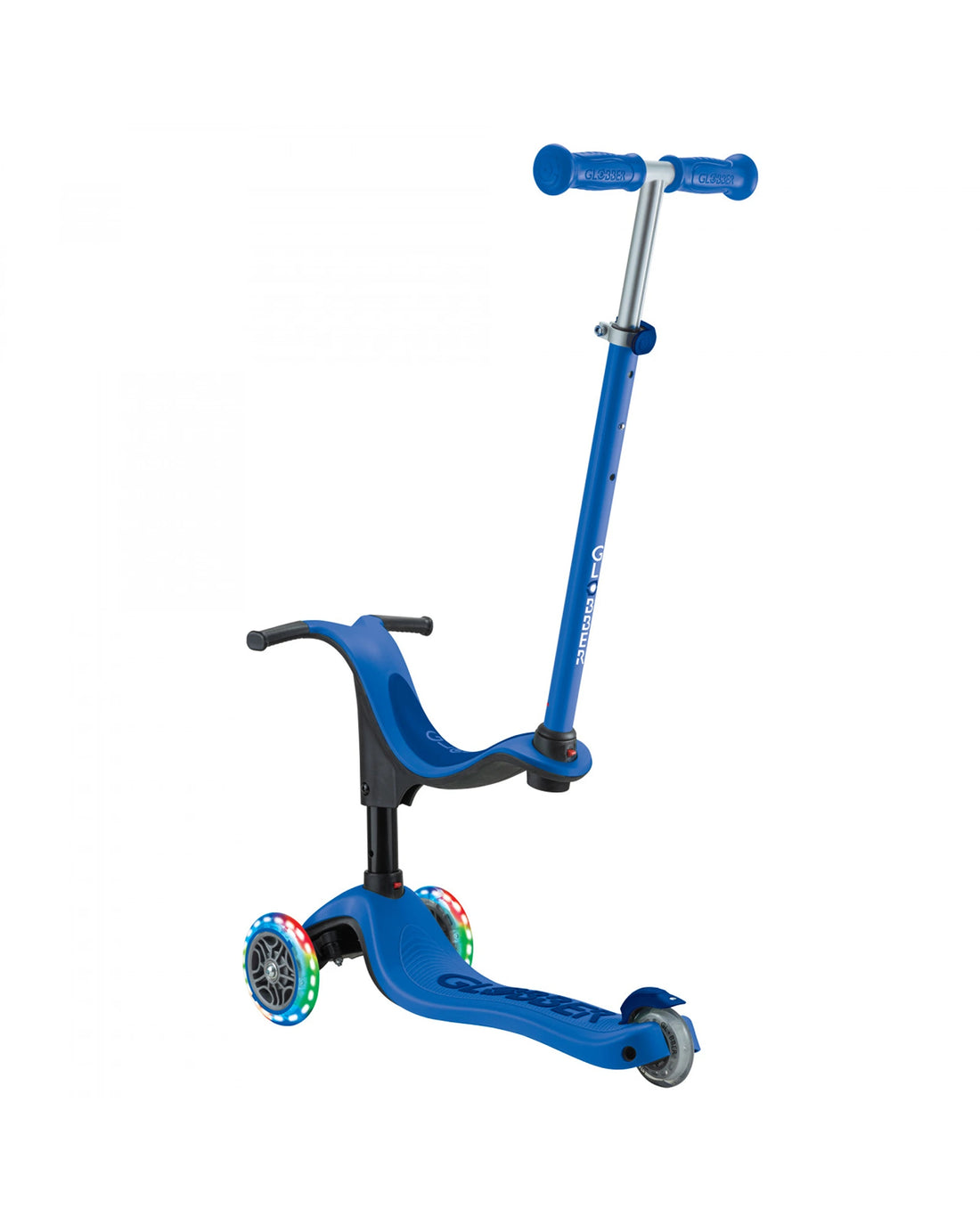 Globber Go Up Sporty Lights V2 Navy Blue